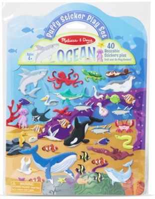 Puffy Sticker Play Set: Ocean