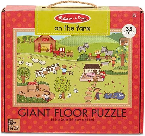 NP Giant Floor Puzzle - On The Farm