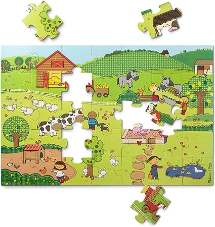 NP Giant Floor Puzzle - On The Farm