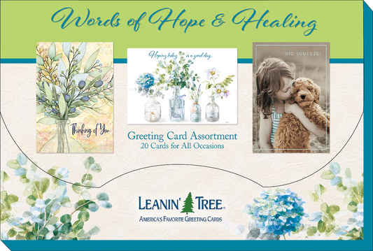 Leanin Tree Card Assortment - Words of Hope & Healing