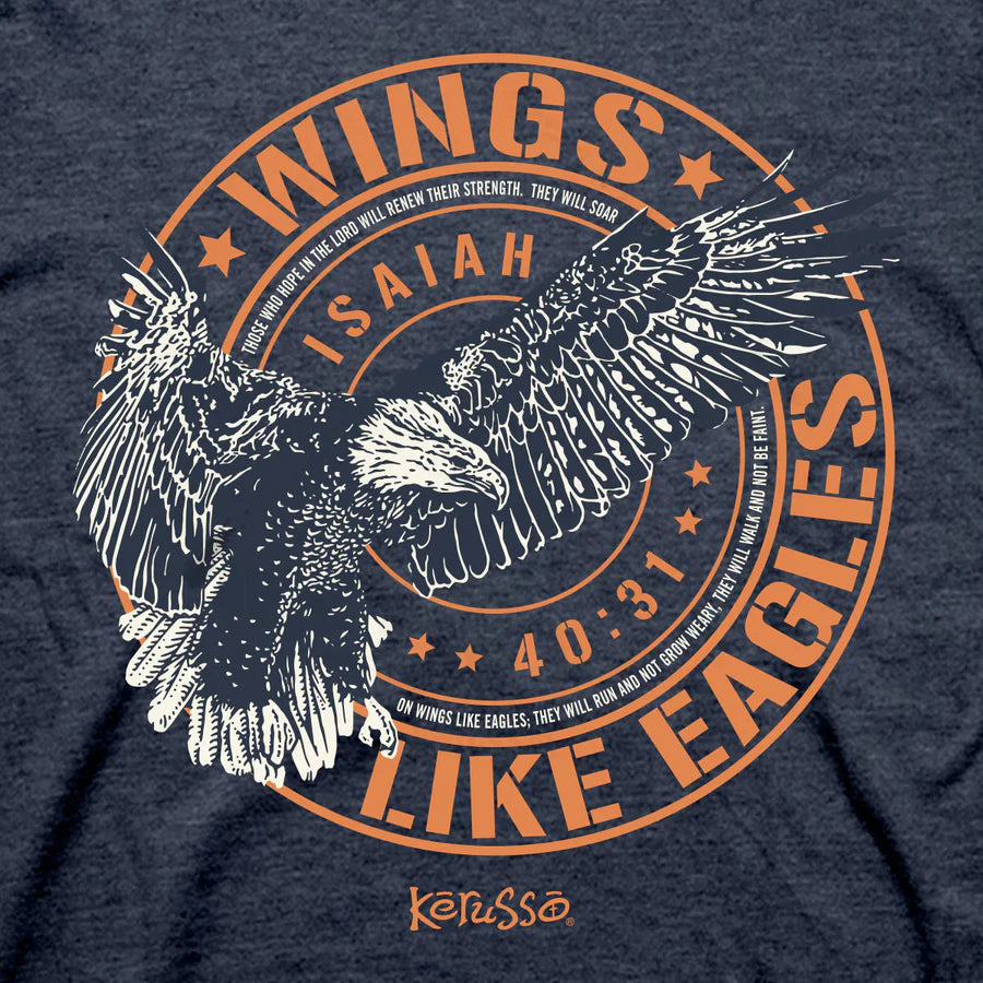 Wings Like Eagles Short Sleeve T-Shirt