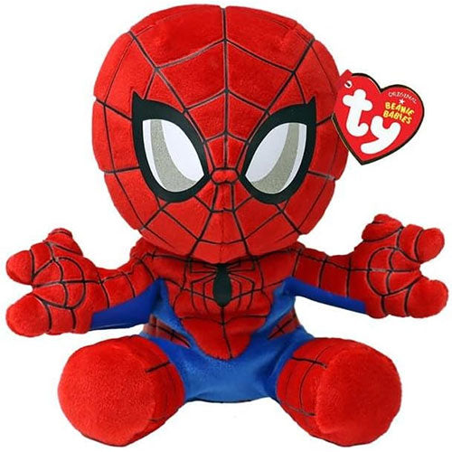 Spider-Man Floppy Beanie Babies