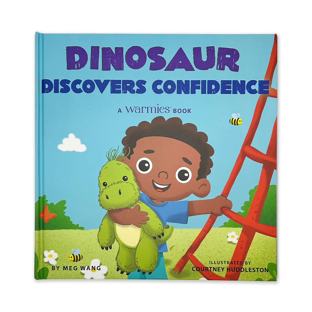 Warmies Book - Dinosaur Discovers Confidence