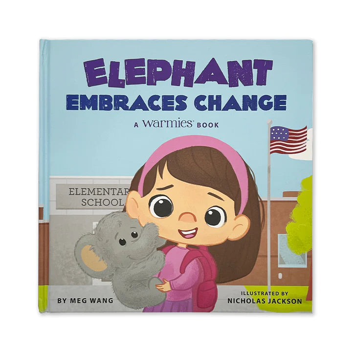 Warmies Book - Elephant Embraces Change