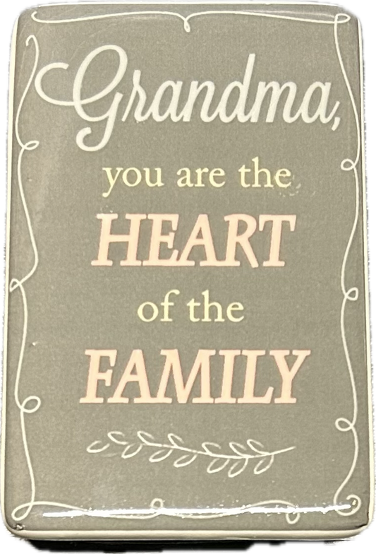 Printed Plaque - Grandma