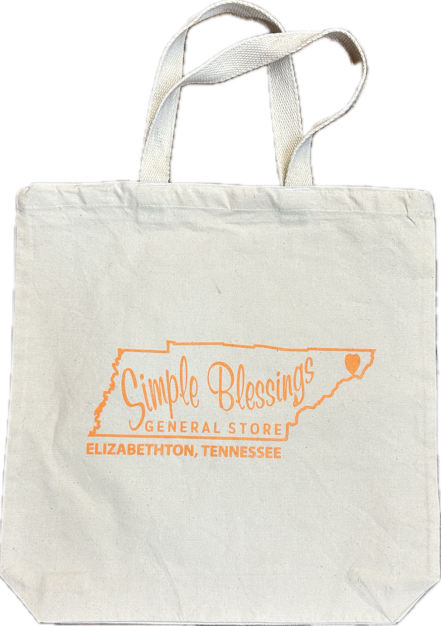 Simple Blessings General Store Canvas Tote Bag