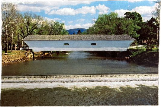 Elizabethton Covered Bridge Postcard