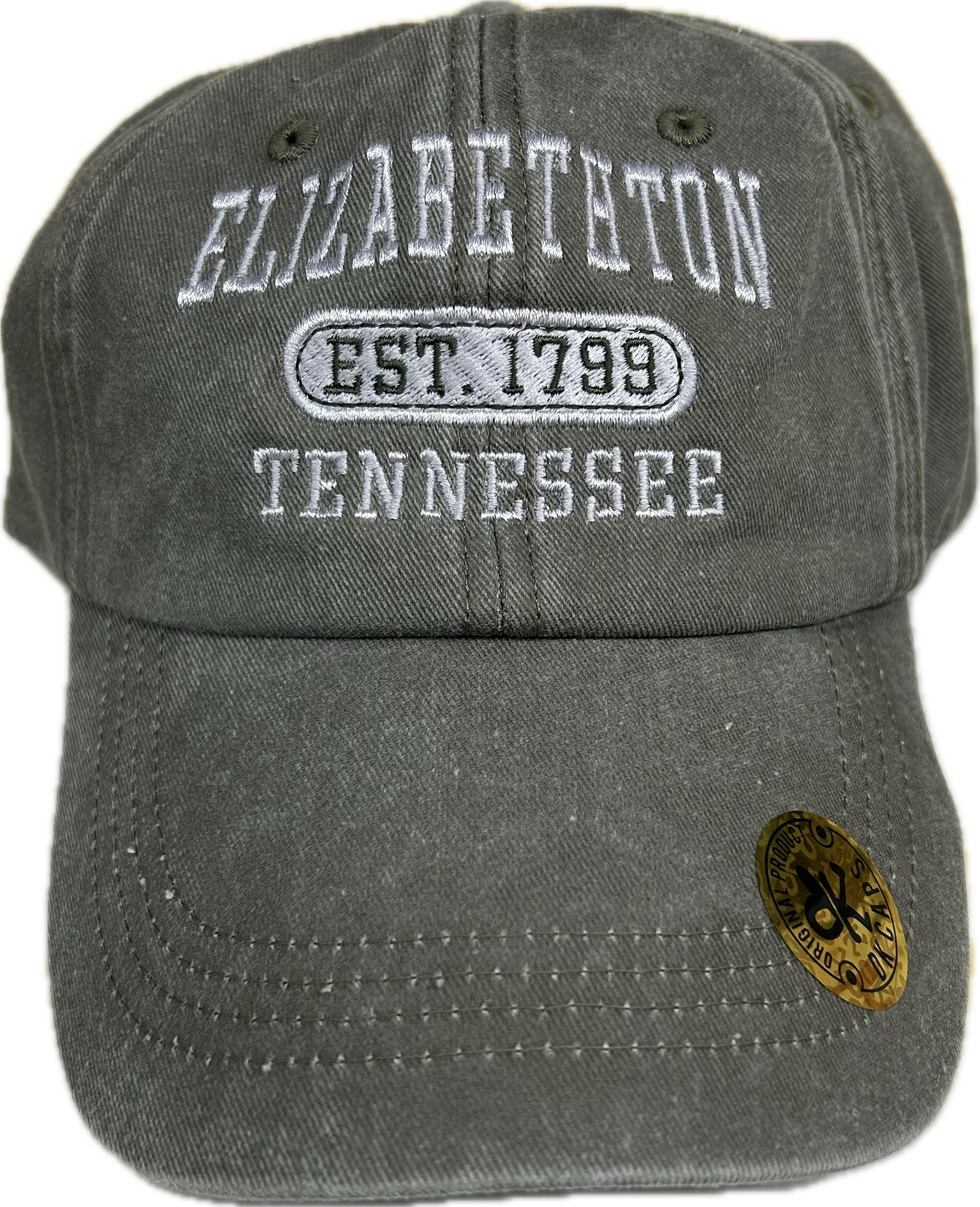 Elizabethton Tennessee Short Sleeve T-Shirt & Hat Combo Set