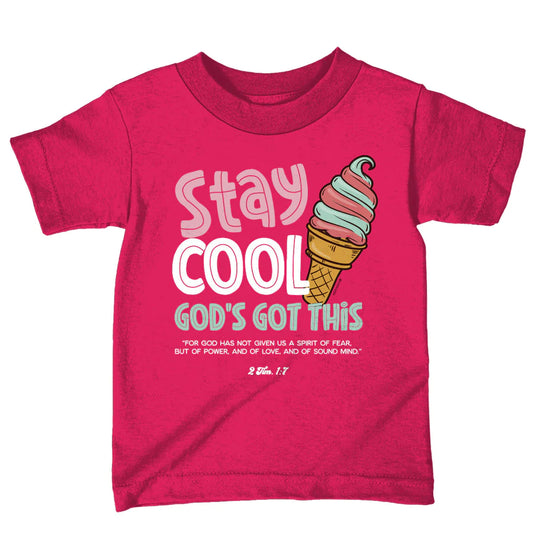 Girl's Youth Stay Cool Short Sleeve T-Shirt