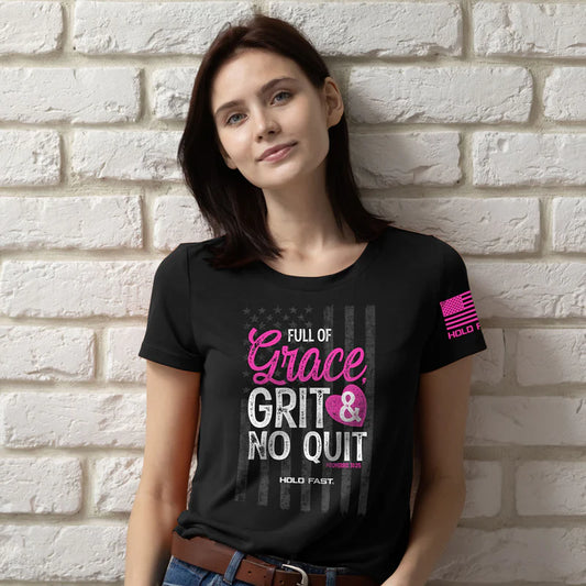 Women's Hold Fast Grace & Grit Short Sleeve T-Shirt