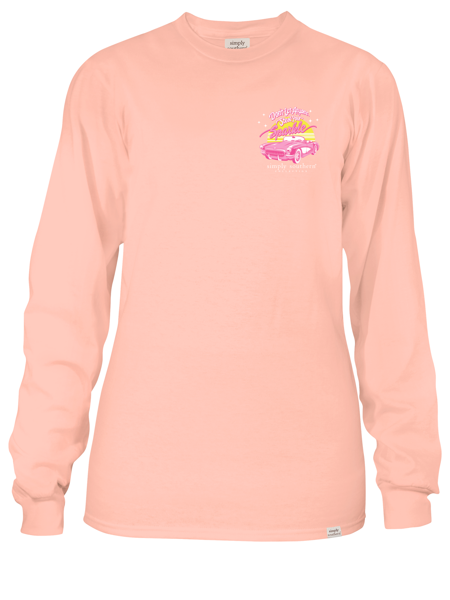 Girls Youth Sparkle Long Sleeve T-Shirt