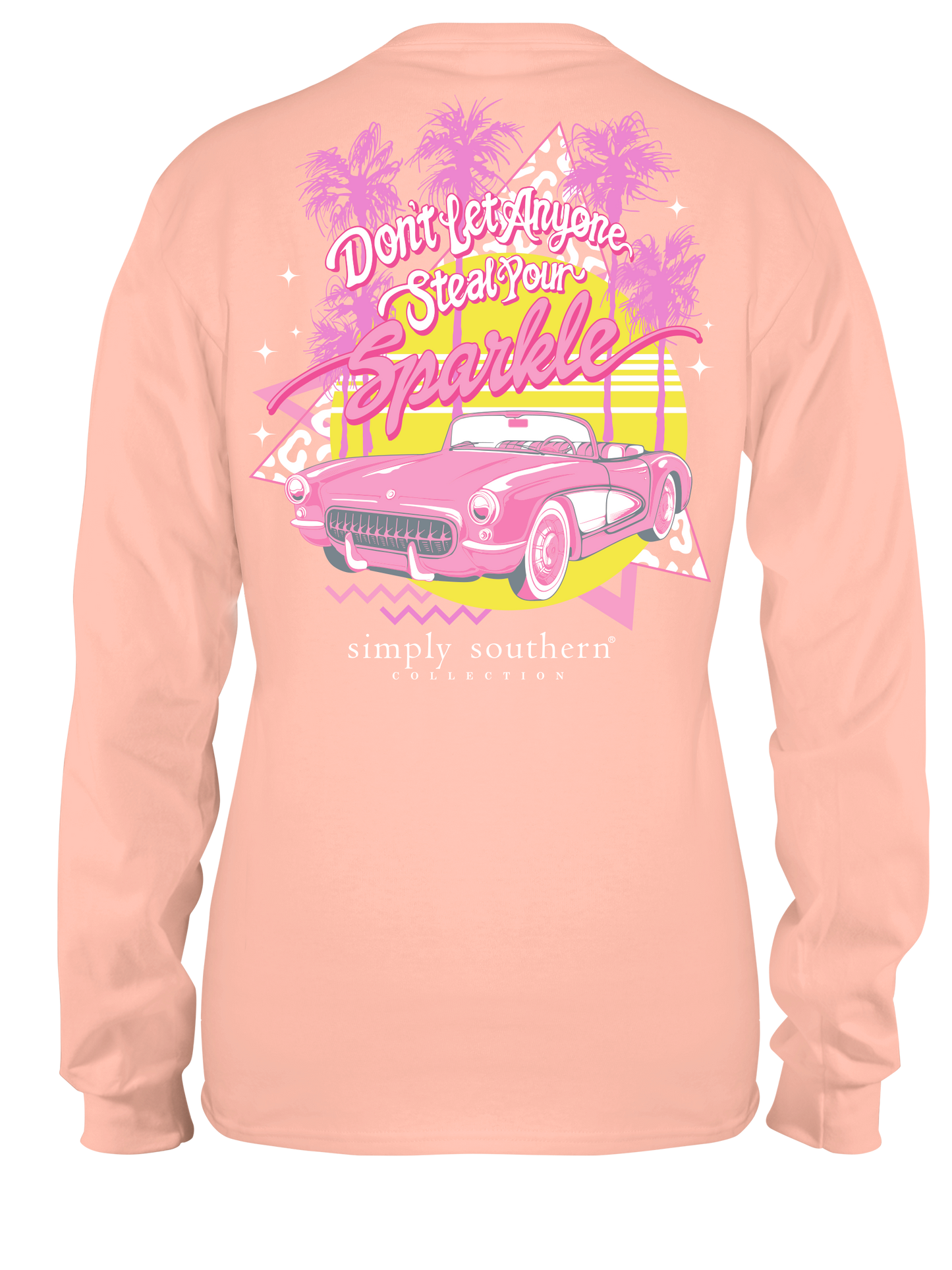 Girls Youth Sparkle Long Sleeve T-Shirt