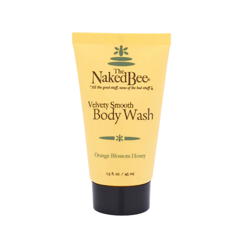 The Naked Bee 1.5 oz. Travel Orange Blossom Honey Body Wash