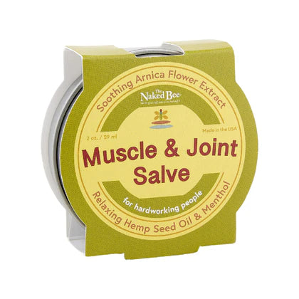 The Naked Bee 2 Oz. Muscle & Joint Salve