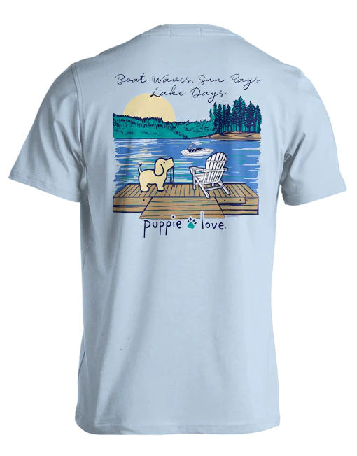 Lake Days Pup Short Sleeve T-Shirt