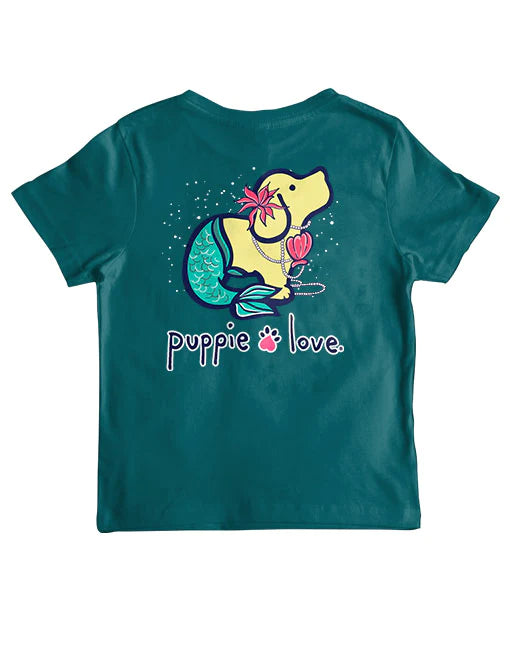 Youth Mermaid Pup Short Sleeve T-Shirt