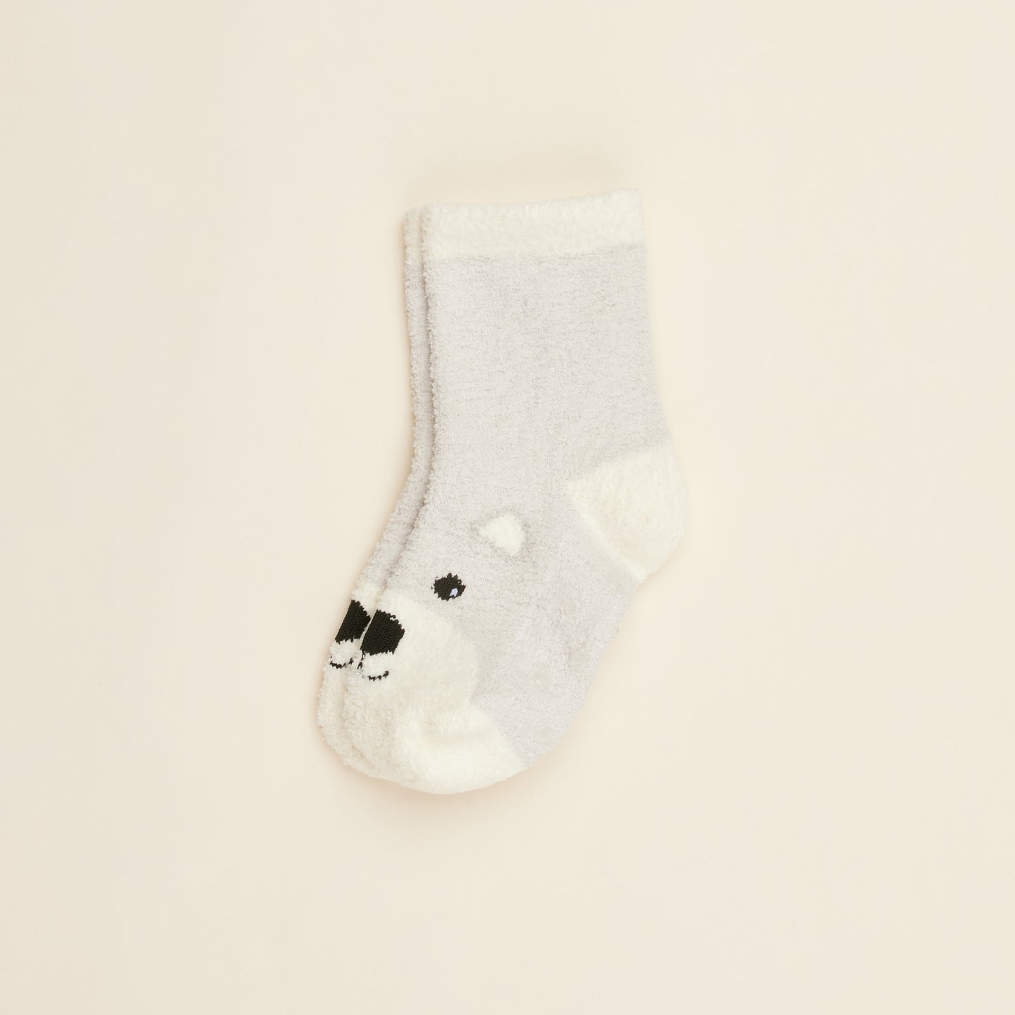 Warmies Marshmallow Bear Crew Sock Set