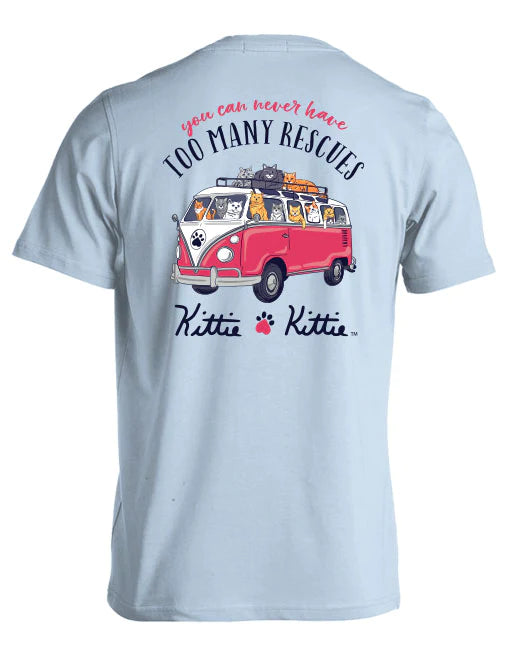 Rescue Bus Kitties Short Sleeve T-Shirt