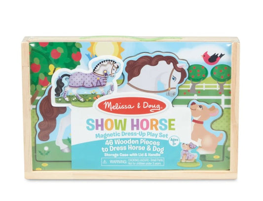 Show Horse Magnetic Dress-Up Play Set