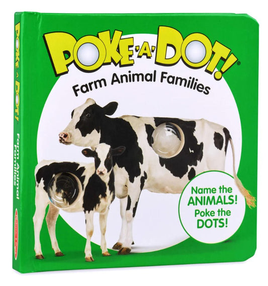 Poke-A-Dot: Farm Animal Families Board Book