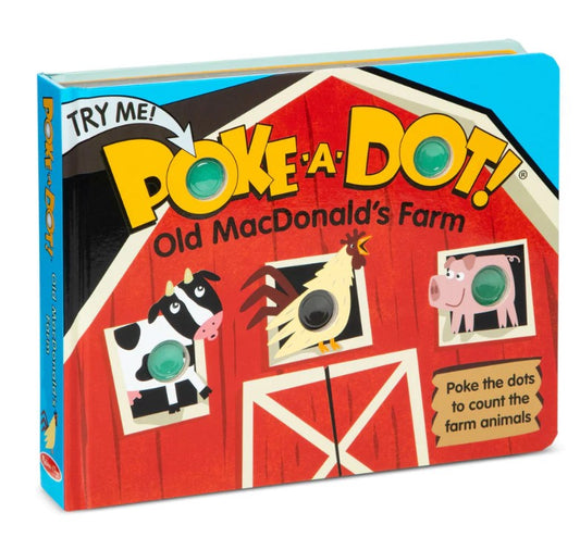Poke-A-Dot: Old MacDonald's Farm Board Book