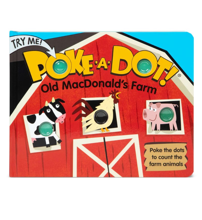 Poke-A-Dot: Old MacDonald's Farm Board Book