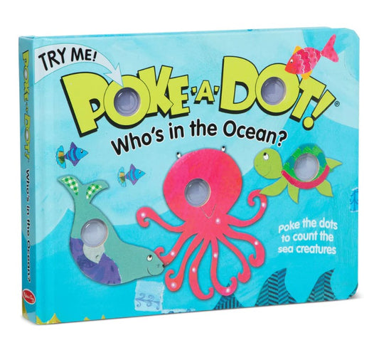 Poke-A-Dot: Who's in the Ocean Board Book
