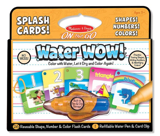 Water Wow! Shapes, Numbers and Colors – On the Go Travel Activity