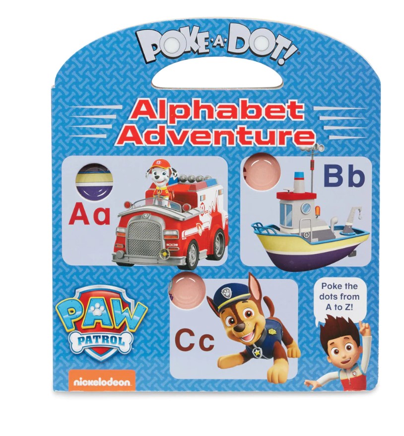 Poke-A-Dot: PAW Patrol - Alphabet Adventure Board Book