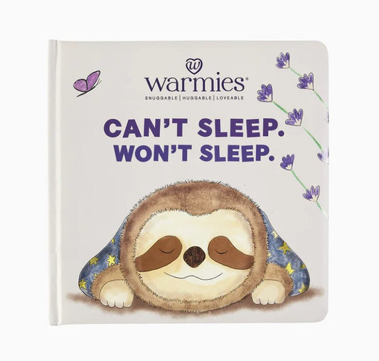 Warmies Can't Sleep. Won't Sleep. Board Book