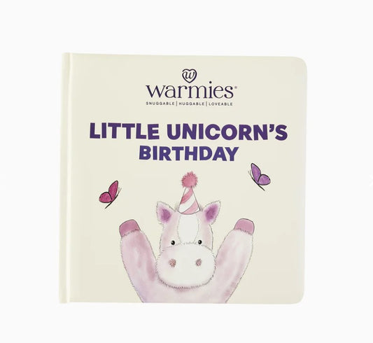 Warmies Little Unicorn's Birthday Board Book