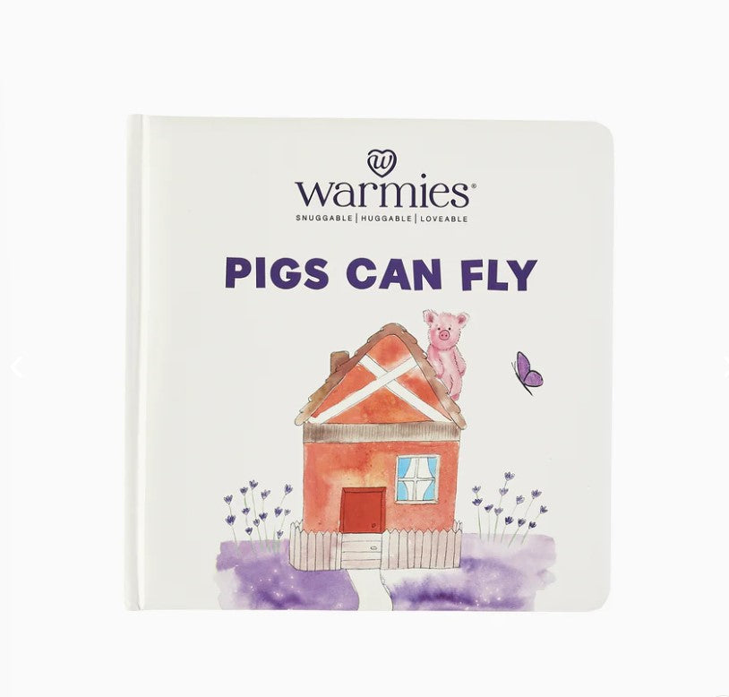 Warmies Pigs Can Fly Board Book