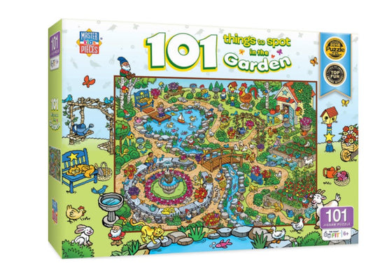 "101 Things to Spot in the Garden" - 101 Piece Puzzle