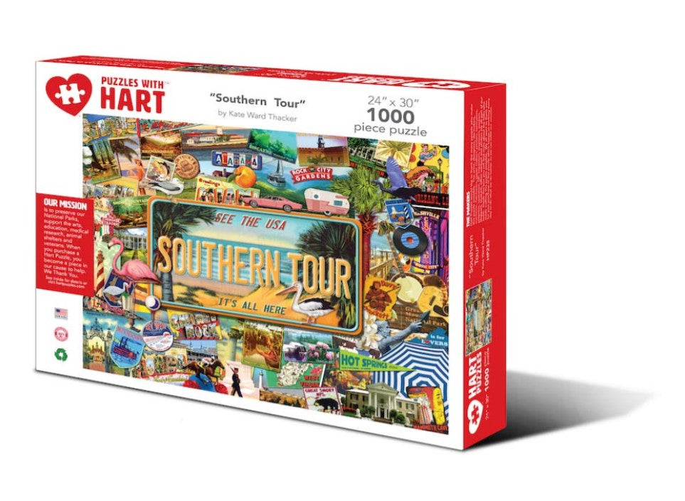 Hart Puzzles "Southern Tour" - 1000 Piece Puzzle
