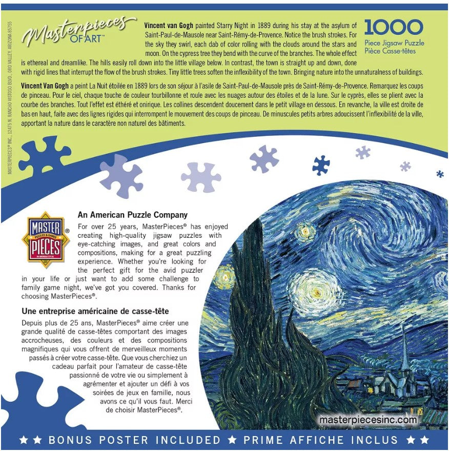 "Starry Night" - 1000 Piece Puzzle