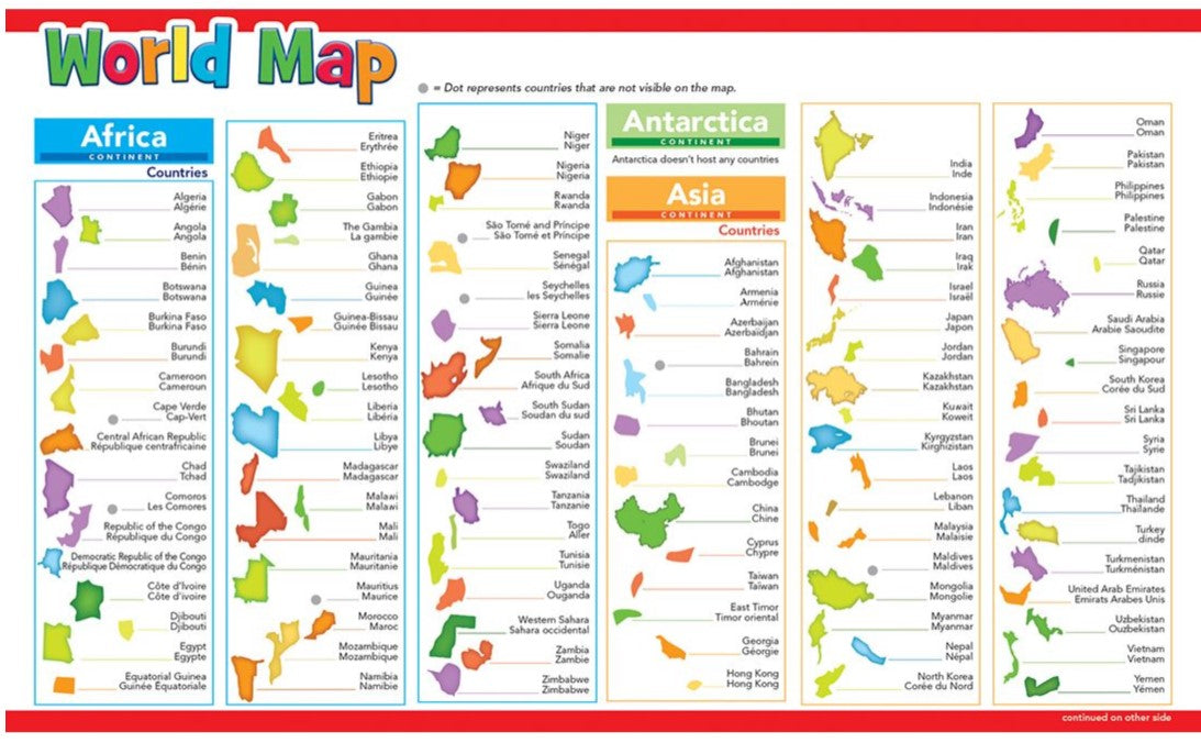 "World Map" - 60 Piece Puzzle
