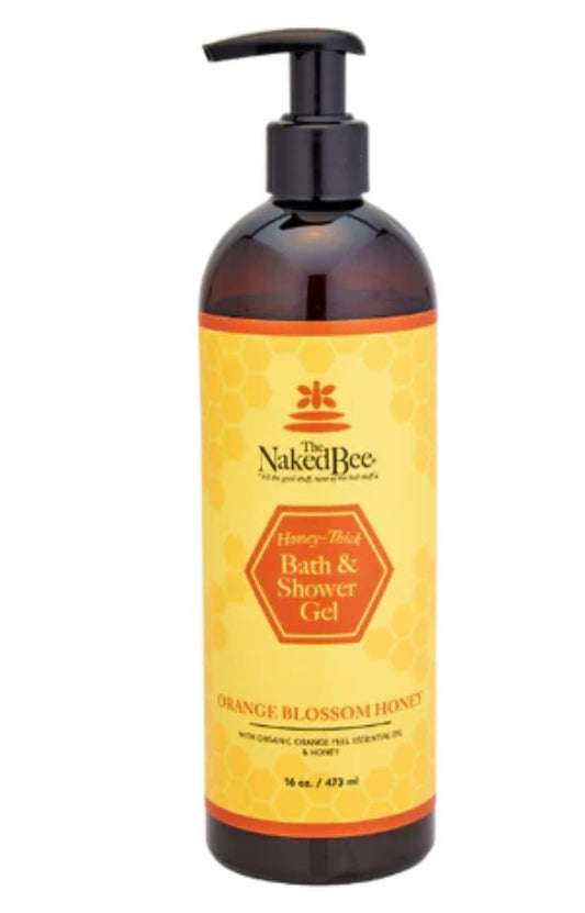 The Naked Bee 16 oz. Orange Blossom Honey Bath & Shower Gel