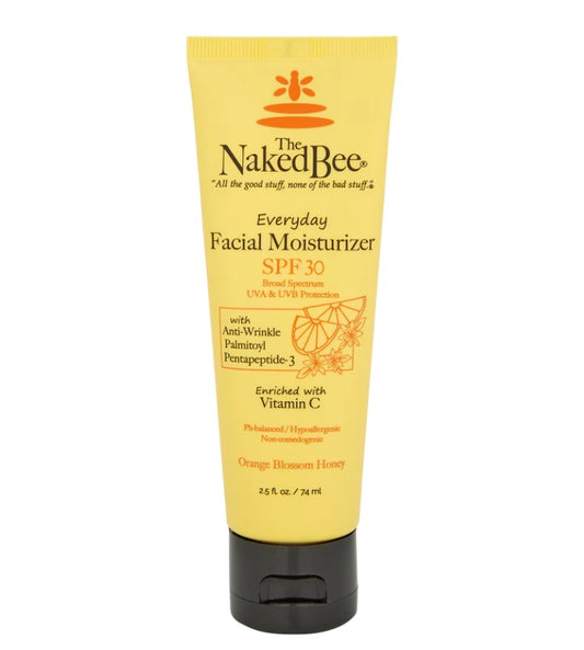 The Naked Bee 2.5 oz. Orange Blossom Honey Everyday Facial Moisturizer with SPF 30