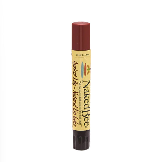 The Naked Bee Apricot Lily Shimmering Lip Color