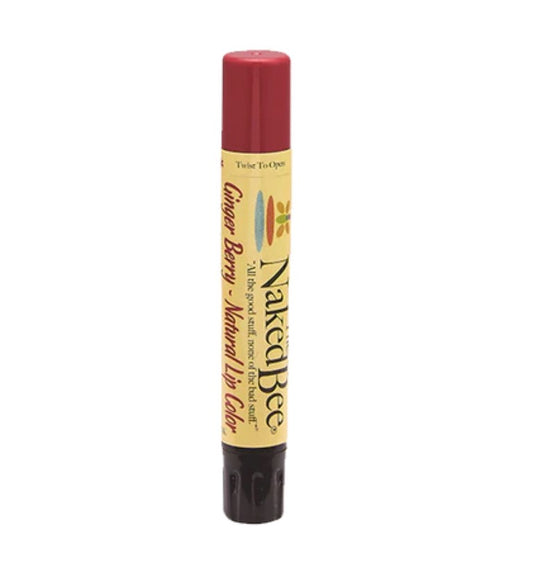 The Naked Bee Ginger Berry Shimmering Lip Color
