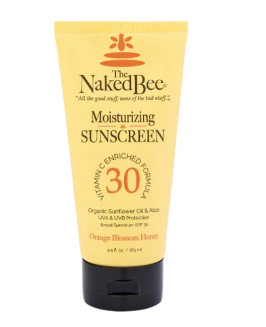 The Naked Bee 5.5 oz. Orange Blossom Honey SPF 30 Moisturizing Sunscreen
