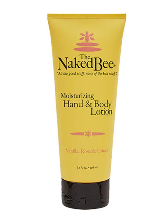 The Naked Bee 6.7 oz. Vanilla, Rose & Honey Hand & Body Lotion
