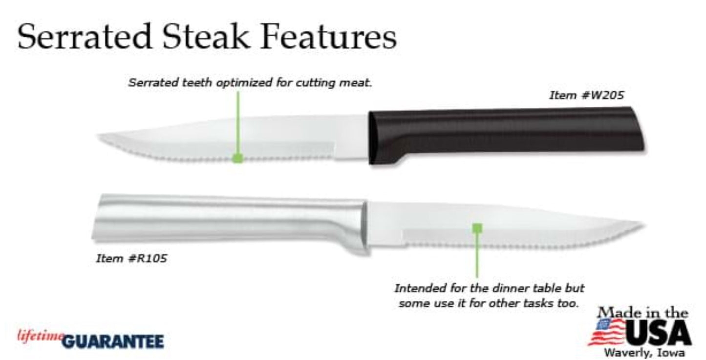 Rada Cutlery Serrated Steak Knife