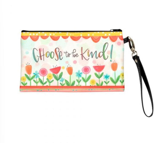 Zippered Bag - Choose To Be Kind