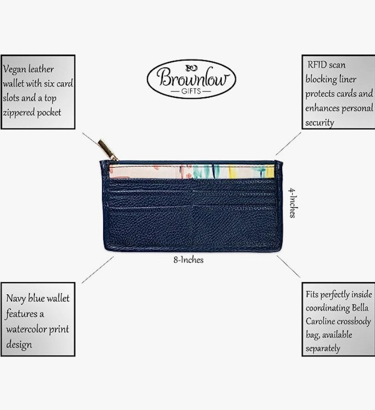 Carry-All Wallet - Blue