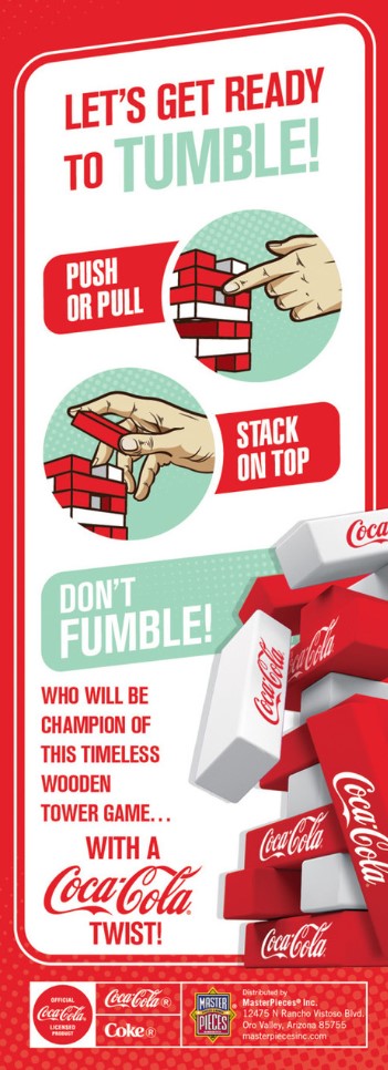 Coca Cola Mini Tumble Tower