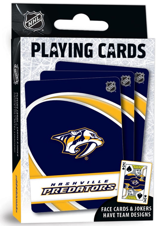 NHL Nashville Predators Playing Cards