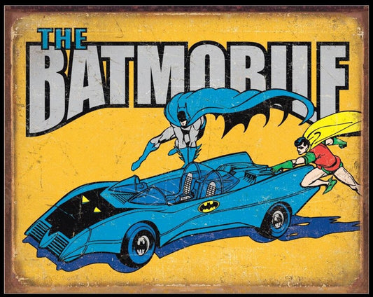 Bat Mobile Sign