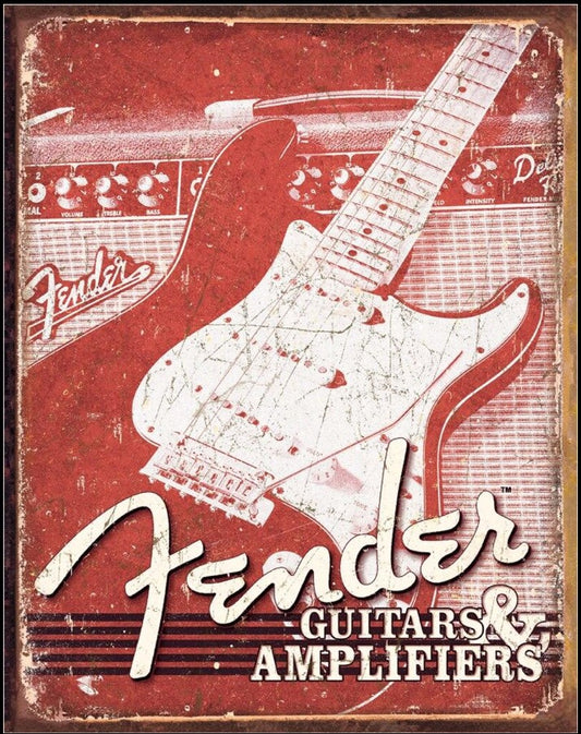 Fender Weathered G&A Sign