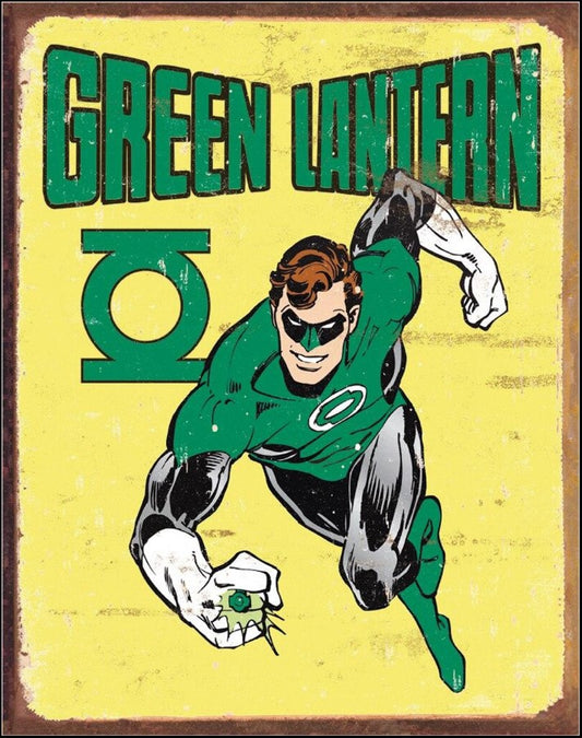 Green Lantern - Retro Sign